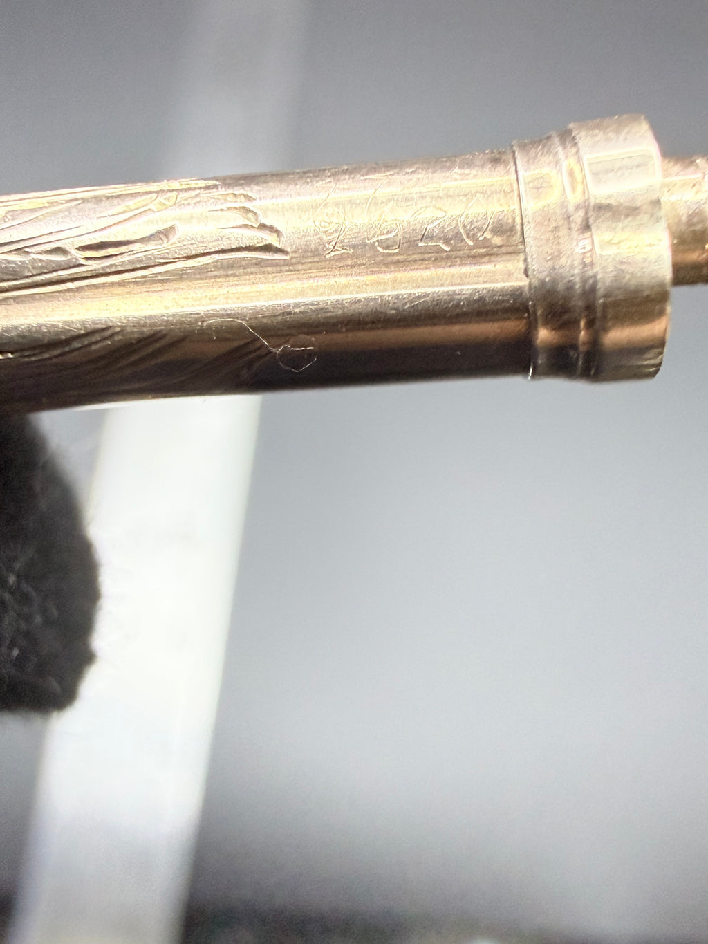 Antique Victorian Gold Combination Propelling Pencil and Dip Pen 9.1g