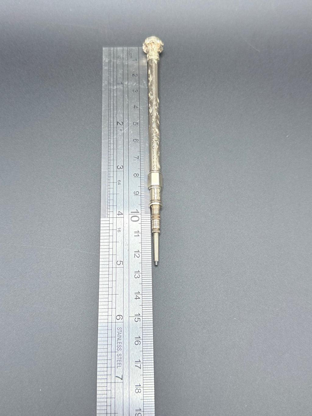 Antique 9ct Gold Propelling Pencil 15.2g Victorian Writing Instrument