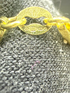 Solid 9ct Gold Italian Chain Necklace 46cm 6.3g 375 Hallmarked