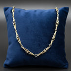 Solid 9ct Gold Italian Chain Necklace 51cm 10.5g 375 Hallmarked