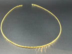 Solid 9ct Gold Italian Chain Necklace 46cm 6.3g 375 Hallmarked