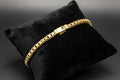 Solid 9ct Yellow Gold Box Link Bracelet 19cm 8.9g 375 London
