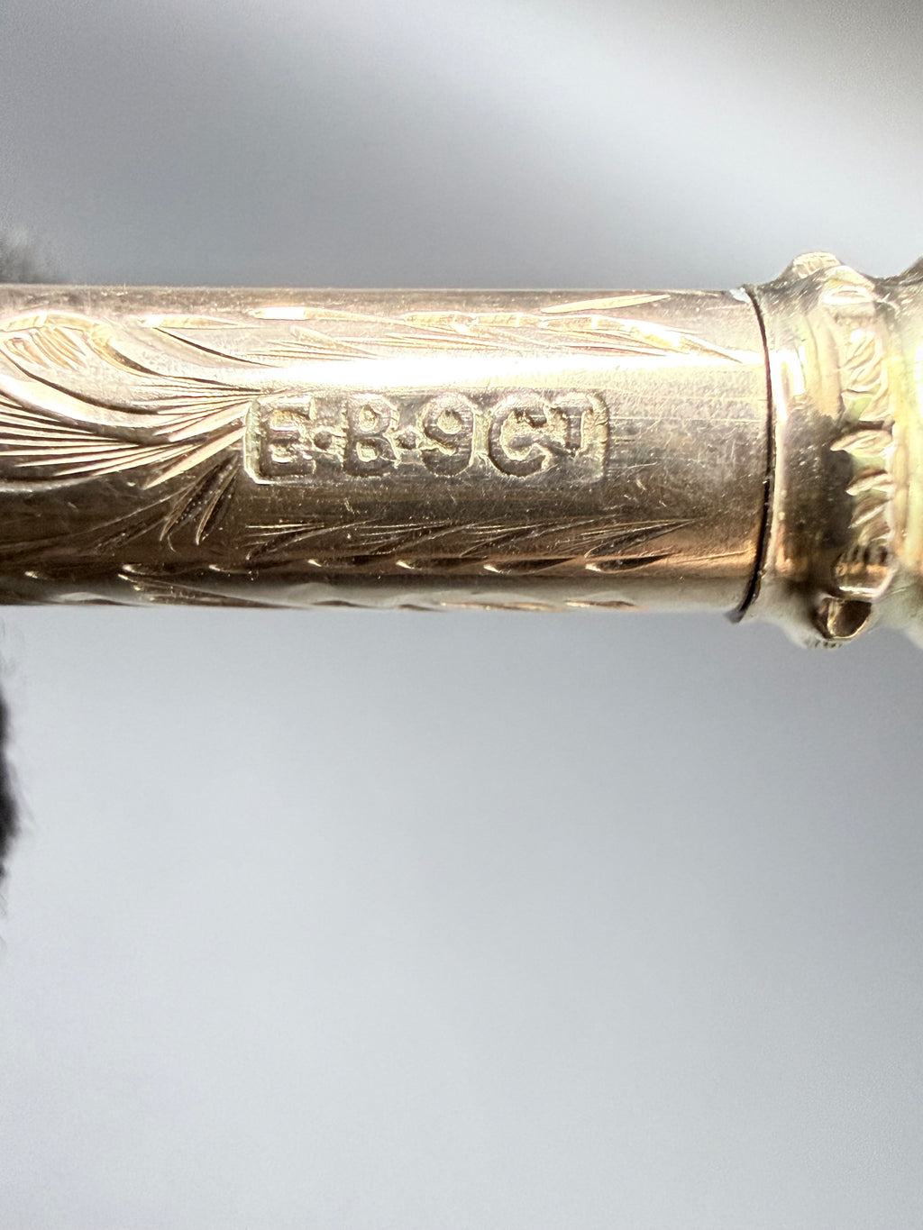 Antique 9ct Gold Propelling Pencil 15.2g Victorian Writing Instrument