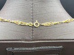 Solid 9ct Gold Italian Chain Necklace 51cm 10.5g 375 Hallmarked