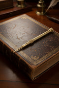 Antique Victorian 9ct Gold Propelling Pencil 18.2g Seal Top Engine Turned