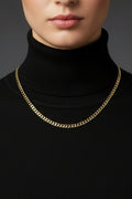 Solid 9ct Yellow Gold Curb Chain Necklace 66cm 8.5g 375 Long