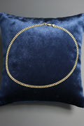 Solid 9ct Yellow Gold Curb Chain Necklace 46cm 10.7g 375 Hallmarked