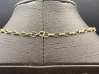 Solid 9ct Gold Belcher Necklace with Hedgehog Charm 52cm 6.3g 375 Sheffield