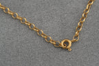 9ct gold chain, 58cm