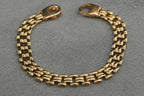 9ct Gold Open Link Bracelet 19cm 13.8g 375 Hallmarked Ladies Gents Gift