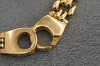 9ct Gold Open Link Bracelet 19cm 13.8g 375 Hallmarked Ladies Gents Gift