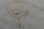 Solid 9ct Gold Italian Fine Link Necklace 45.5cm 3.6g 375 Sheffield Hallmarked