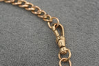 Solid 9ct Gold Flat Link Bracelet T-Bar 19.6cm 4.7g 375 Sheffield Hallmarked