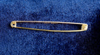 9ct gold GRAMPA bar brooch, Birmingham hallmarked