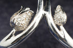 Shaun Leane Maybell 18ct white gold diamond pave ring, London hallmarked, boxed with receipt