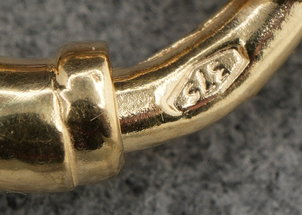 9ct yellow gold open mesh effect bracelet, Sheffield hallmarked
