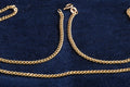 Solid 9ct gold curb chain necklace, 61 cm, UK hallmarked