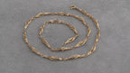 Solid 9ct Gold Italian Chain Necklace 51cm 10.5g 375 Hallmarked
